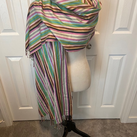 Jacob striped scarf - Picture 1 of 7